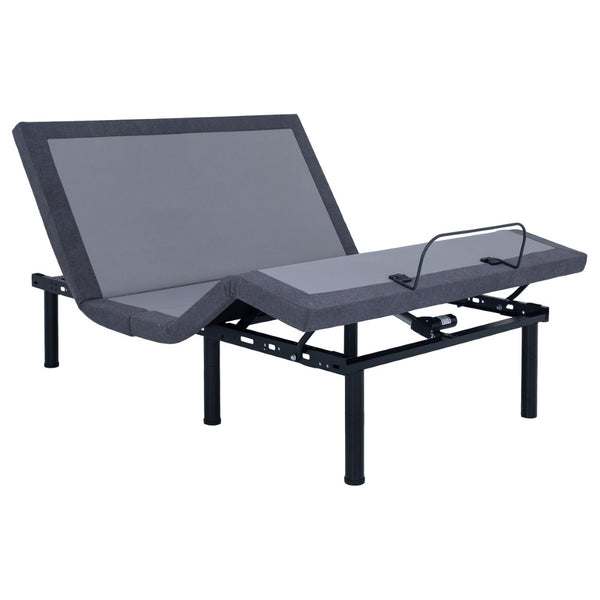 English Elm Threepio Upholstered Adjustable Bed Base with Wireless Remote and Zero Gravity Presets B062P334264