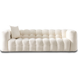 English Elm Ashcroft Furniture - Eden Modern Tufted Chesterfield Boucle Fabric Sofa