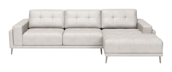Bliss RAF Chaise Sectional Beige 110370 Zuo Modern