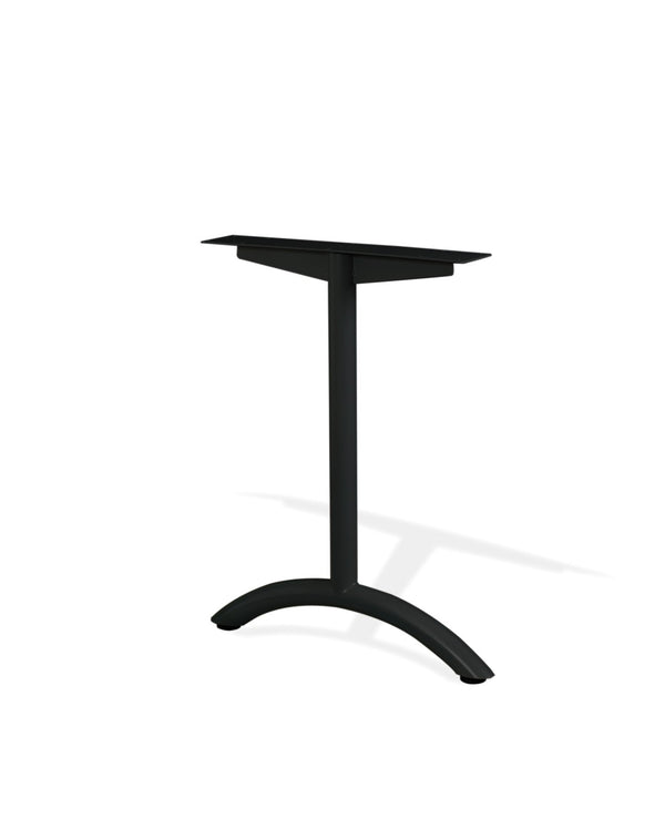 OSP Home Furnishings Pace Tables Sturdy Support Leg Durable Commercial and Residential Modern Base T-Arc PAC-LEGTARC-BLK