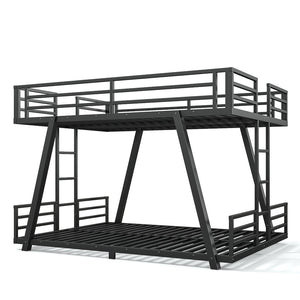 English Elm Double Twin House Bed Pine Wood Frame Kids Playhouse Bunk with Storage Drawers W5305S00055