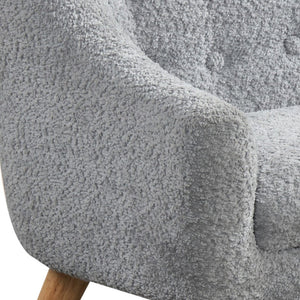 English Elm Arabella Tufted Chenille Kids Sofa Foam Seat Coil Springs Wooden Legs Playroom B2749P413204