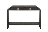 Bend 2-Drawer Console Table Black 385891 Chelsea House