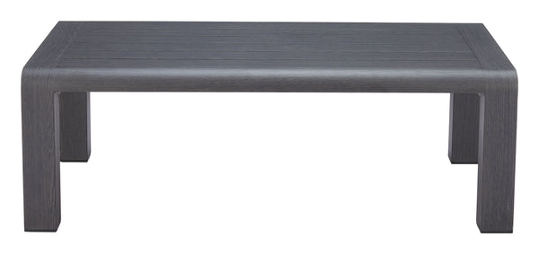 Zuo Modern Rolig Coffee Table - Stylish Aluminum Modern Design For Contemporary Living Spaces And Homes Black Aluminum 704090-zuo-modern