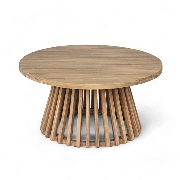 English Elm Christopher Knight Home® - Patio Claremont 3-Seater Daybed With Acacia Wood Table - Stylish Comfort For Outdoor Lounging & Gatherings N770P234486T_N770P205570L