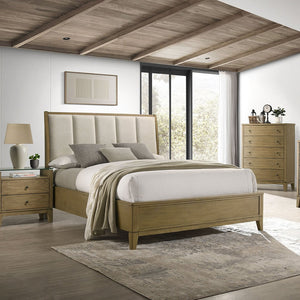 English Elm Menlo Natural Pine 5-Drawer Chest - Solid Wood Storage Solution For Modern And Rustic Bedrooms B062P378396
