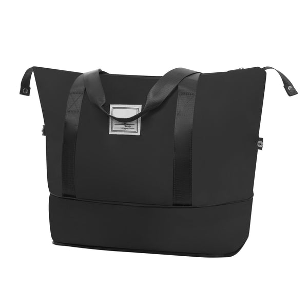 English Elm 6 Piece Hardshell Abs Travel Set with Spinner Wheels Combination Lock and Toiletry Bag N732P391465B