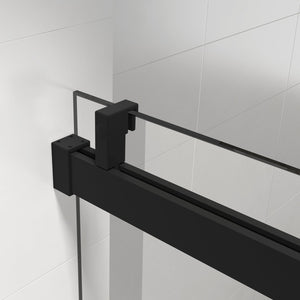 English Elm Top Rail Stainless Steel Shower Door Track with Buffer for Frameless Sliding Systems W1573P232521
