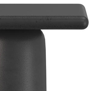 English Elm Zachary Cast Aluminum 2-Piece Coffee Table Set in Graphite & Black Nickel – Handcrafted, Textured Chic B136P239030