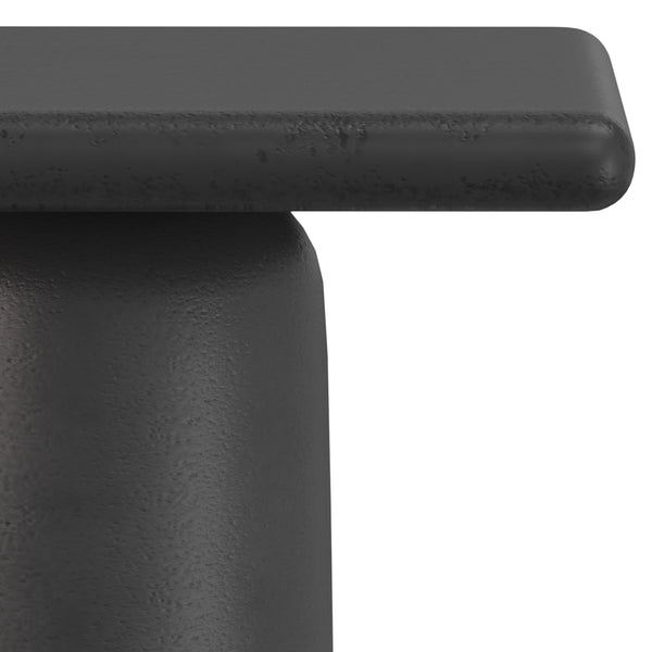 English Elm Zachary Cast Aluminum 2-Piece Coffee Table Set in Graphite & Black Nickel – Handcrafted, Textured Chic B136P239030