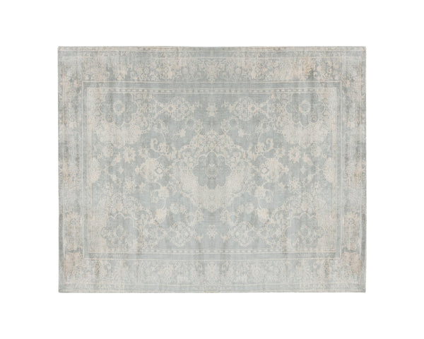 Sunpan Boca Hand-Loomed Rug: Exquisite Artisan Craftsmanship with Timeless Persian Design in Grey Tones 8' X 10'