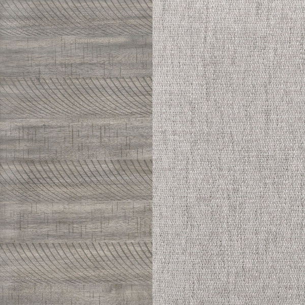 English Elm 2pc Mid-century Dining Side Chairs with Foam Padded Seats and Spindle Back in Neutral Wheat Upholstery Black,Gray 39.37 L x 19.3 W x 13.4 H B011P301368