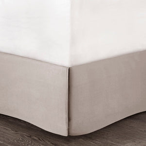 JLA Home Madison Park - 7 Madison Park Ava Chenille Jacquard 7 Piece Comforter Set in Taupe — Textured, Hotel-Style Bedding, Machine Washable MP10-6034