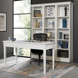 Parker House Shoreham - Effortless White Writing Desk Effortless White Acacia Solids / Birch Veneers SHO#485-EFW