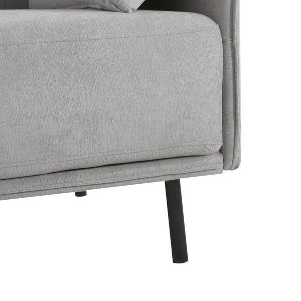 English Elm Christopher Knight Home® - 39" Vintage Grey Lounge Chair - Stylish Polyester Upholstery, Sturdy Wood Frame, Perfect For Any Room N767P208310G