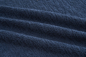 English Elm Compression Compression Sponge Sofa Curved Modular Sectional with 30D High-Density Chenille Sleeper for Cozy Apartment Living Room Comfort and Safe Rounded Design Antique Blue W2231S00019