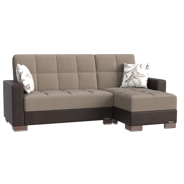 English Elm Primenest Nimbusflow Convertible Chaise Lounge With Storage – Stylish, Comfortable & Versatile Design B030P303546-GIGA