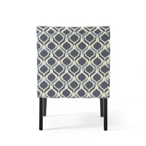 English Elm Accent Chair with Rubberwood Legs Plush Upholstery for Modern Living Spaces N771P218158B