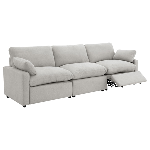 English Elm Hollander Modular Power Reclining Sofa with Wall Hugger Design for Compact Living B062S01722