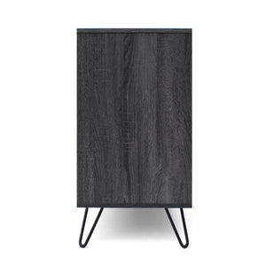 English Elm Christopher Knight Home® - MULTI Function Cabinet with Gray Oak Finish, Spacious 59.25"W Storage, Iron Legs, Modern Design 61168.00
