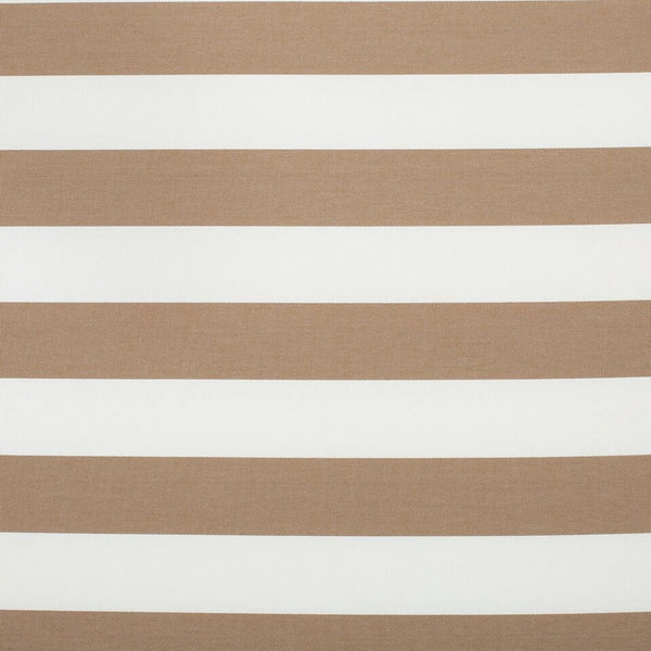 English Elm Christopher Knight Home® - 52005.00Cush-Brw Stylish Brown & White Stripe Outdoor Chaise Lounge Cushion For Ultimate Comfort N775P230263W