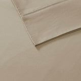 Madison Park 525 Thread Count Casual Cotton Blend Sheet Set MP20-6519 Khaki