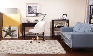 OSP Home Furnishings Layton Mid Back Office Chair Oyster