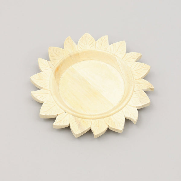 English Elm Handcrafted 13" Wooden Charger Plate - Rustic Eco-Friendly Tableware For Elegant Dining Experiences B346P321279