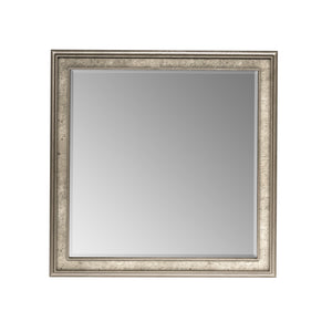 A.R.T. Furniture Cove Dresser Mirror – Transitional Glam Design With Beveled Edge, Mica Finish & Versatile Mounting Options Grey Rubberwood Solids,Primavera Veneer,Glass,Cork 349120-2743