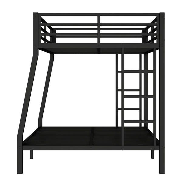 English Elm Metal Full Xl Over Queen Bunk Bed – Heavy-Duty, Space-Saving, Noise-Reducing Comfort For All Ages W1580S00238
