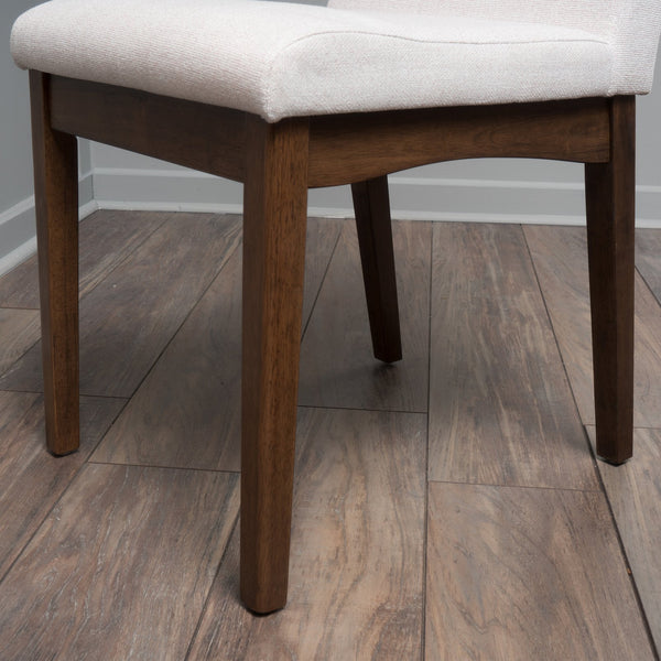 English Elm Christopher Knight Home® - Dining Chair Set Of 2 - Mid-Century Modern Upholstered Seats With Rubberwood Frame For Comfort 59460.00LBE