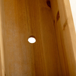 English Elm Outsunny Wooden Vertical Plant Trellis Stand With 5 Tiers Of Planter Boxes For Outdoor Spaces W2225P217233-GIGA