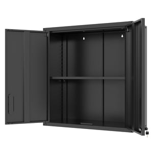 English Elm Heavy Duty Wall Mounted Steel Cabinet Locking Lift Door Garage Workshop Storage T2398P236613