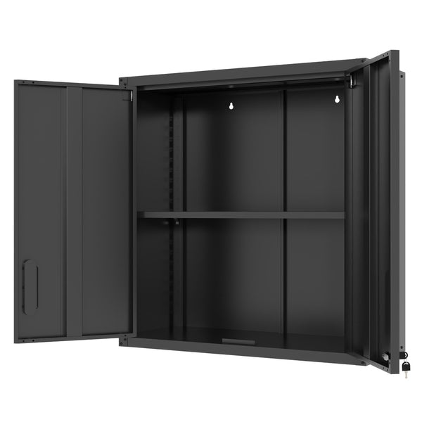 English Elm Heavy Duty Wall Mounted Steel Cabinet Locking Lift Door Garage Workshop Storage T2398P236613