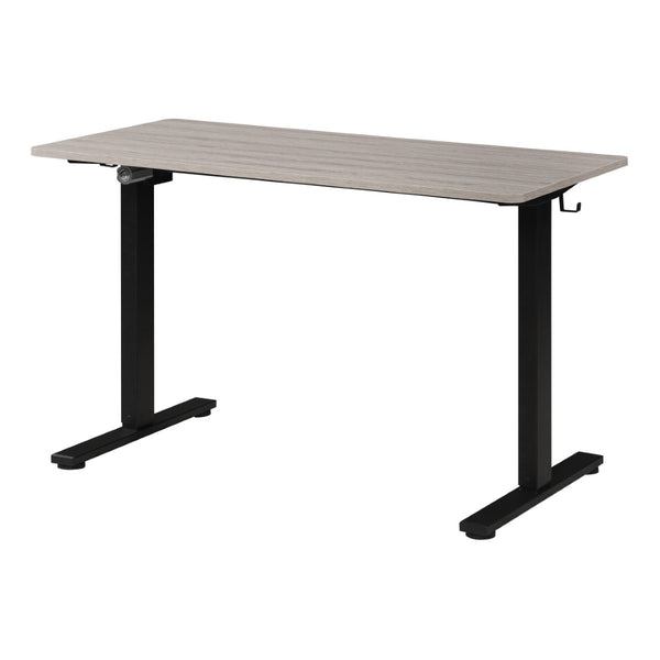 OSP Home Furnishings Primo Electric Sit Stand Desk with Programmable Height Memory for Modern Home Offices PMO4823B-LG
