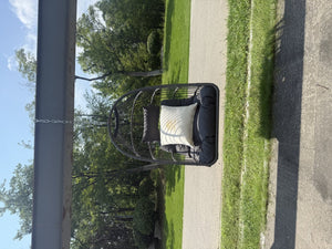 English Elm Outdoor Egg Swing Chair With Removable Cushions - Stylish, Weather-Resistant, And Easy Storage! W2500P364233-GIGA