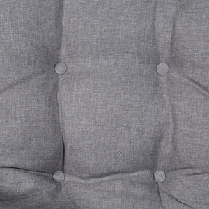 OSP Home Furnishings Tahiti Rattan Swivel Rocker Grey