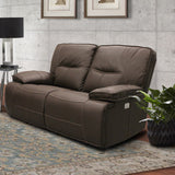 Parker House Parker Living Spartacus - Chocolate Power Reclining Loveseat Chocolate 70% Polyester, 30% PU (W) MSPA#822PH-CHO