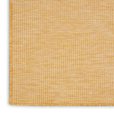 Nourison Positano POS01 Machine Made Power-loomed No Border Indoor/Outdoor Modern Outdoor Rug Yellow, Yellow 100% Polypropylene 99446791108