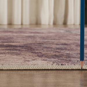 English Elm Artistic Abstract Rust Tone Large Area Rug Low Pile Living Room Dining Floor Accent B186P428932