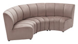 Garbi Modular Sectional Beige 110295 Zuo Modern