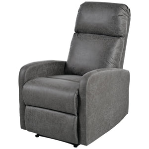 English Elm Christopher Knight Home® - Modern Recliner Plush Manual Recliner Chair with Ergonomic Support, 3-Position Backrest, Durable Fabric Comfort Grey N763P256491D