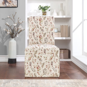 OSP Home Furnishings Adalynn Slipcover Dining Chair  - Set of 2 Autumn Leaf