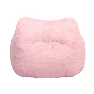 English Elm Bean Bag Chair - Plush Faux-Fur Sofa With Armrests, High-Density Foam, Easy Care, Ideal For Relaxing W2200P313804
