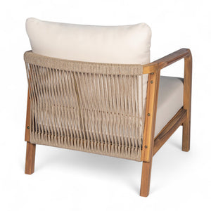 English Elm Christopher Knight Home® - [Set Of 2] 28" Comfortable Outdoor Lounge Chairs With Woven Backrest And Plush Cushions For Relaxation N767P255015T_2