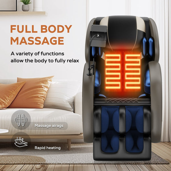 English Elm Massage Chair Recliner - Zero Gravity Full Body Air Pressure System For Ultimate Relaxation 2024 W1875P224687