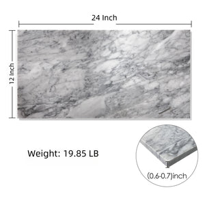 English Elm 12*24 Carrara Gray Polished Marble Tiles - Elevate Your Space With Timeless Elegance & Durability W1696104353
