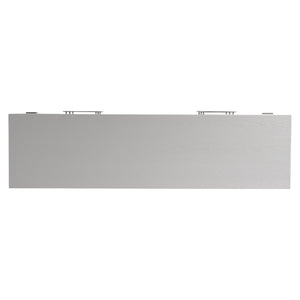 Bernhardt Bernhardt Coro Dresser In Azucar Finish With Polished Stainless Accents, 6 Soft-Close Drawers, 76" Wide 316052