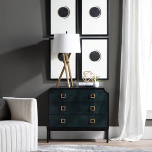 Crestview Collection 31"H Hendrix Table Lamp - Stylish Brushed Brass Tripod Design With Tapered Shade & 3-way Socket   Cvaer2036b