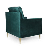 Christopher Knight Home® - Noble House - Hanlon Modern Glam Tufted Velvet Club Chair